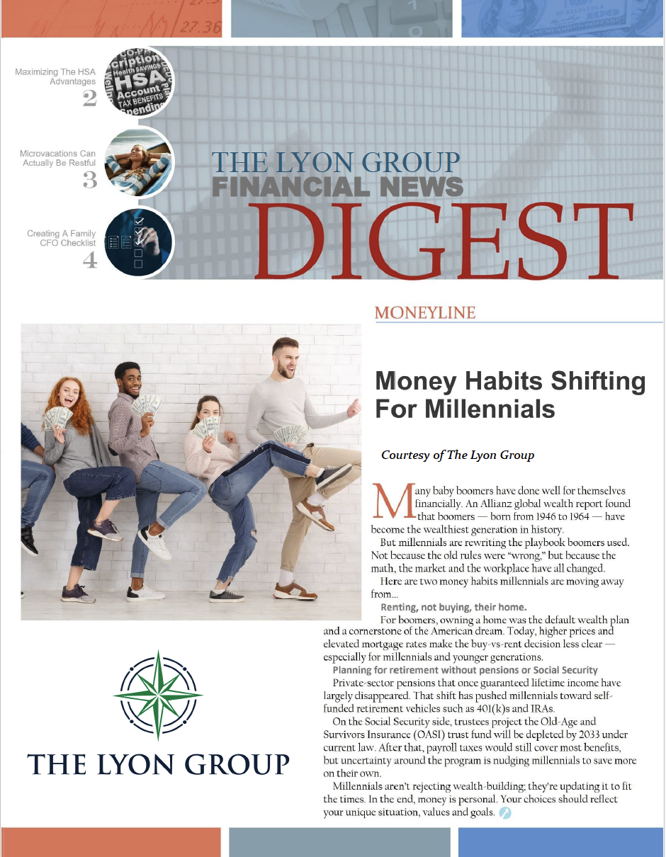 Money Habits Shifting for Millennials